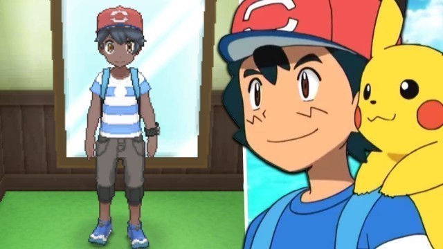 'How To Get Ash Ketchum\'s Alola Clothes (Ash Hat) in Pokémon Ultra Sun and Ultra Moon'