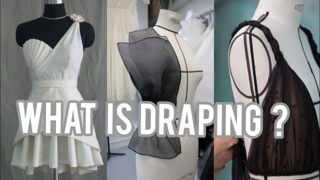 'What is Draping  Draping – Why is it important for every fashion student   ONLINE FASHION DESIGN'