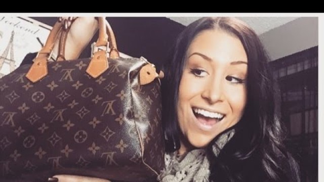 'WHATS IN MY BAG! | Louis Vuitton speedy 25'