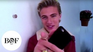 'Lucky Blue Smith #My2015 | The Business of Fashion'