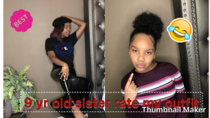 'My 9 Yr Old Sister Rates My Outfits ( Fashion Nova & Prettylittlething)'