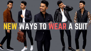 '8 NEW Ways To Wear a Suit (You\'ve Probably Never Tried)'