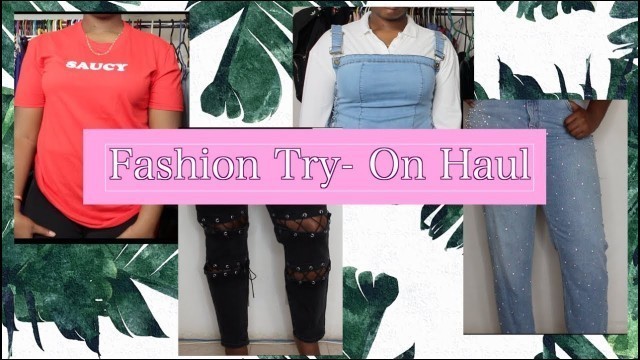 'Huge fashion try on haul- Asos, fashion nova, prettylittlething. boohoo & ebay'