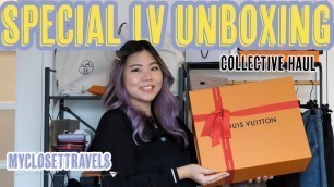 'Very Special LOUIS VUITTON Unboxing + Collective Black Friday Haul | myclosettravels'
