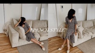 'FRENCH STYLE SECRETS | Summer outfits | Parisian vibe'