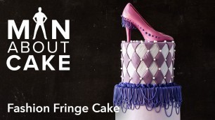 '(man about) Quilted Fashion Fringe Cake | Man About Cake with Joshua John Russell'