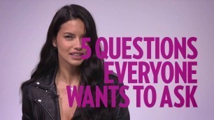 'People Interview Adriana Lima'