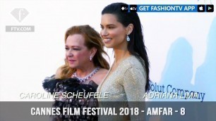 'Adriana Lima and Martha Hunt on the amfAR Gala at Cannes Film Festival 2018 | FashionTV | FTV'