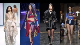 'Adriana Lima best runway outfits+Victoria’s Secret looks #Shorts #AdrianaLima #Runway'