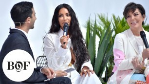 'Creating Cultural Moments | Kim Kardashian West & Kris Jenner | #BoFWest'
