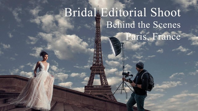 'Bridal Editorial Shoot | Fashion Week | Paris, France.'