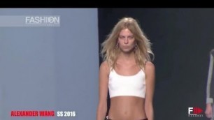 'ALEXANDER WANG Spring 2016 Highlights New York by Fashion Channel'
