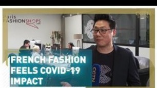 'French fashion feels COVID-19 impact'