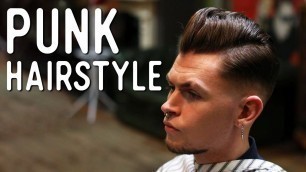 'Haircut Tutorial - Punk Style Pompadour'