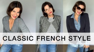 'HOW TO CREATE A FRENCH CAPSULE  I  FASHION HACKS 2020  I  French Styling'
