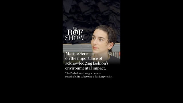 'Marine Serre wants sustainability to become a fashion priority | The Business of Fashion Show'