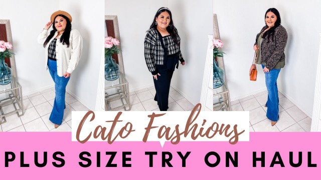 'Plus Size Cato Fashions Try On Haul I Plus Size Fall Clothing Haul I Cato Fashions Fall Haul 2021'