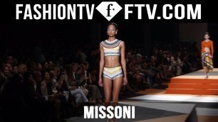 'Missoni Spring/Summer 2016 Runway Show at Milan Fashion Week | MFW | FTV.com'
