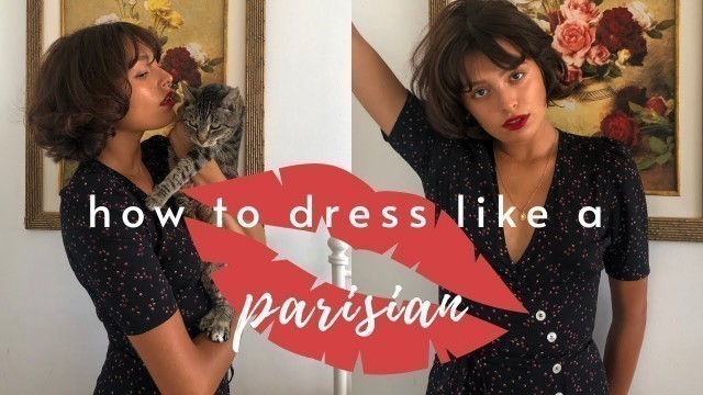 'Tips For Dressing More “French” or “Parisian”'