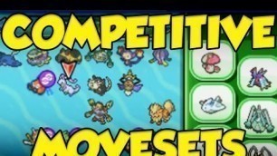 'All Of My Competitive Pokemon Sun and Moon Movesets!'