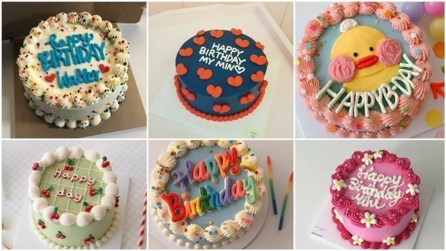 'Beautiful simple birthday cake design|| Colorful cake design ideas-Crazy about fashion.'