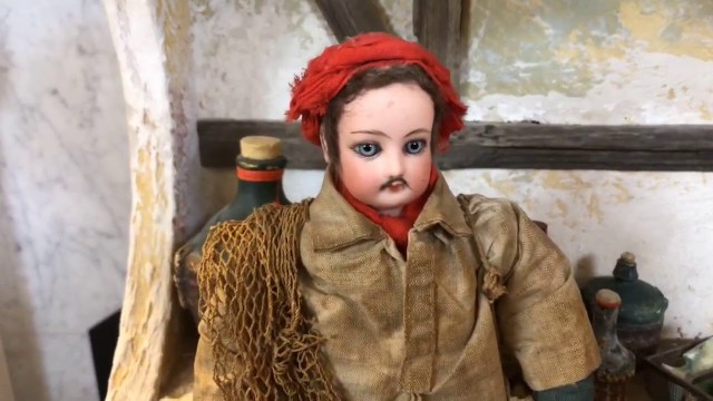 'Seminar on French Fashion Men of the Sea Antique Dolls + Display'