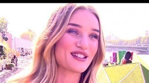 'Rosie Huntington-Whiteley Hot Interview Land Rover Discovery Sport Launch Paris CARJAM TV 4K Video'