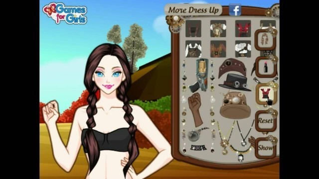 'Steam Punk Fashion Make Up - Y8.com Online Games by malditha'