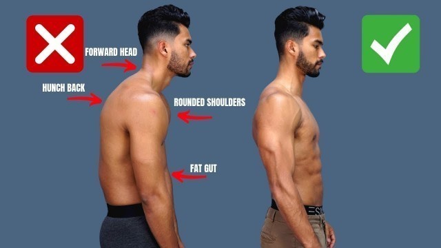 'How To Fix Your Posture With 5 AT-HOME Exercises'