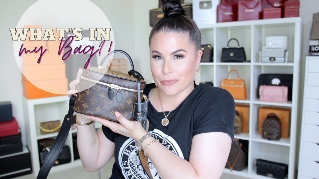 'WHAT\'S IN MY BAG!! Louis Vuitton Vanity PM | Jerusha Couture'