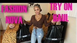 'FASHION NOVA TRY ON HAUL | Winter and Holiday Edition'