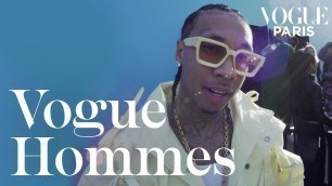 'Tyga gets ready for the Louis Vuitton show | Getting Ready | Vogue Hommes'