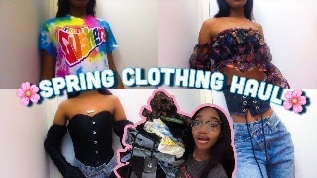'HUGE SPRING TRY ON HAUL PT. 2| Fashion Nova, PRETTYLITTLETHING, The Kript, etc'