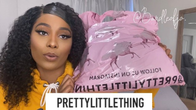 'PRETTYLITTLETHING TRY ON HAUL 2020 || AFTER #QUARANTINE LOOKS #PLT + GIVEAWAY'