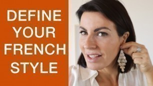 'HOW TO FIND YOUR FRENCH STYLE  I  WOMEN OVER 40'