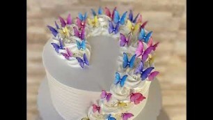 'Cake decorating design ideas #cakedecorate #cakedesign #yummy #fashion'