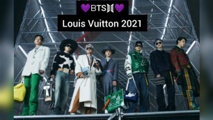 'BTS Louis Vuitton 2021-Men Fashion show (Reaction) |