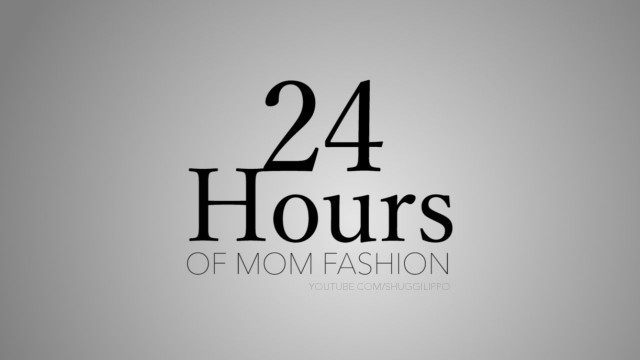 '24 Hours of Mom Fashion in 2 Minutes'
