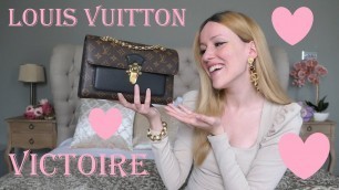 'Louis Vuitton Victoire Review - A Classic Flap Bag Style in LV Monogram Canvas'