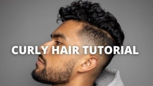 'HOW I STYLE MY HAIR | Jose Zuniga Curly Hairstyle Tutorial'