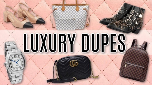 '12 Amazing Designer *Dupes* of 2021  | Louis Vuitton, Chanel, Gucci, Cartier & More!'
